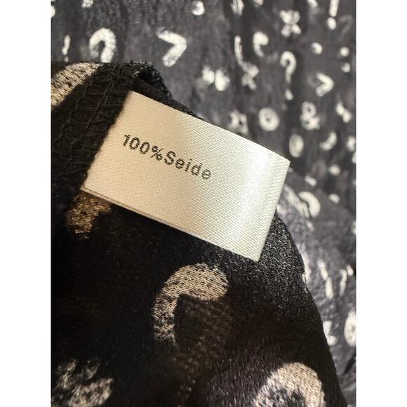 NWT Maison Common Silk Blouse Sz. 40 (US 8) - Picture 10 of 16